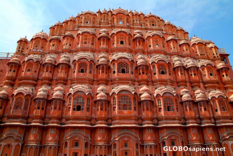Postcard Jaipur's famous building