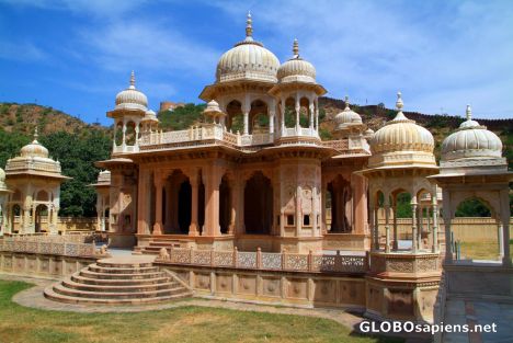 Postcard Jaipur - Maharaja's Cenotaph