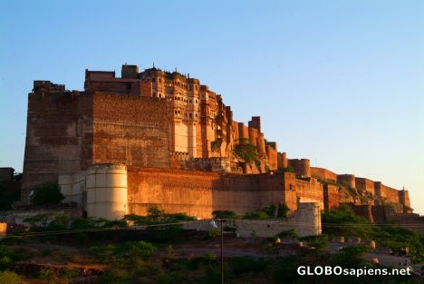 Postcard Jodhpur - Meherangarth Fort, Second View
