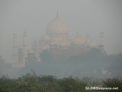 Postcard Agra skyline