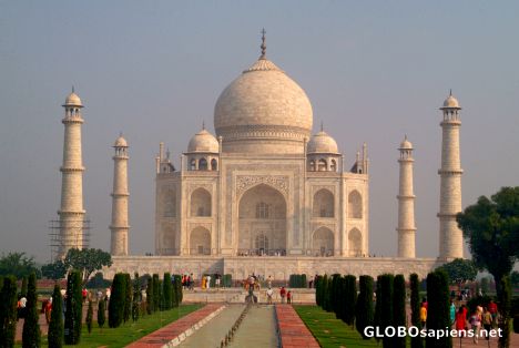Postcard Agra - Taj Mahal