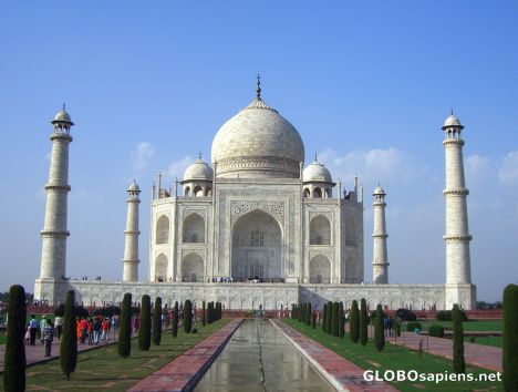 Postcard Taj Mahal - 2