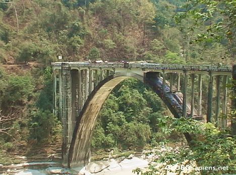 Postcard Siliguri Bridge
