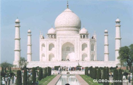 Postcard Taj Mahal - Agra - India