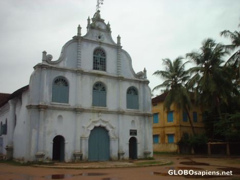 Postcard Old Church, Vypeen Island, Kochi, Kerala