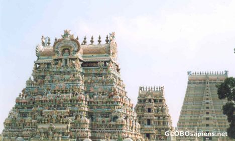 Postcard Temples - Madurai