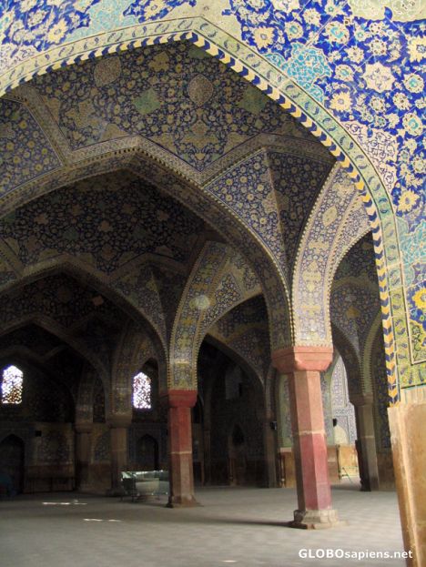 Postcard mosque decoration