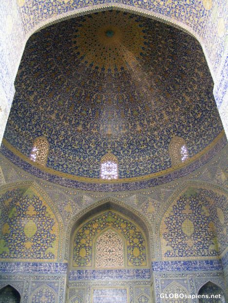 Postcard abbasi mosque decoration2