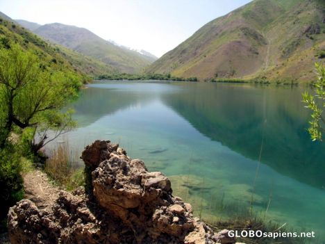 Postcard wonderful gahar lake