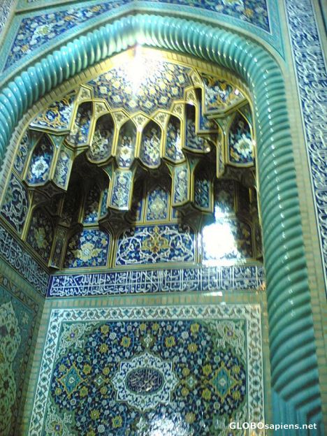 Postcard Islamic Architect (Imam Reza shrine)