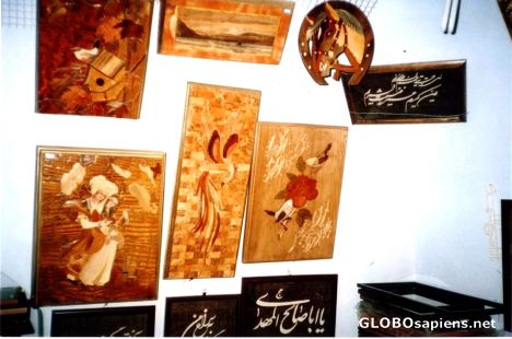 Postcard iranian art :monabbat kary