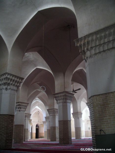 Postcard inside the Mola esmaeel mosque