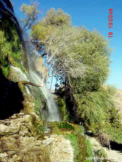 Postcard niasar\\\'s waterfall