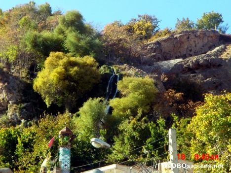 Postcard niasar's waterfall-3
