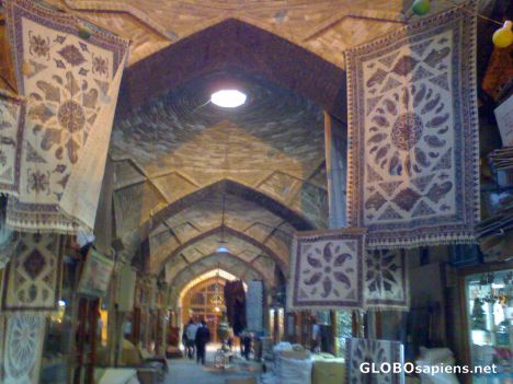 Postcard Isfahan Grand Bazaar