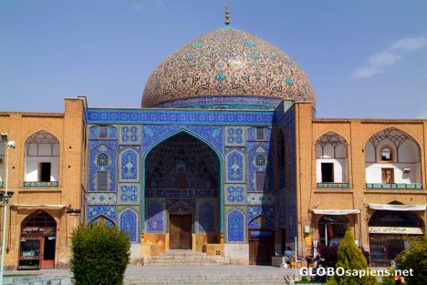 Postcard Esfahan, Sheikh Lotfollah Mosque