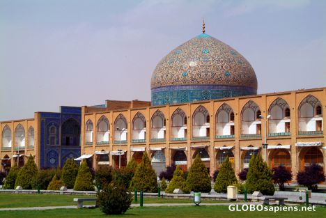 Postcard Esfahan, Sheikh Lotfollah Mosque Dome