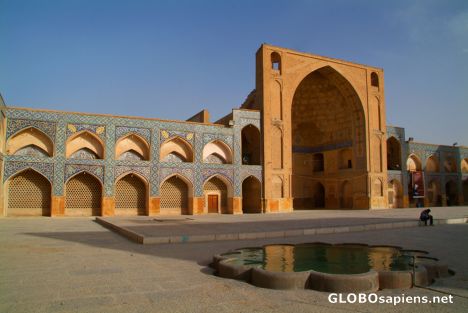 Postcard Esfahan, Jameh Mosque Pool