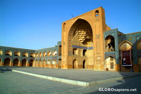 Postcard Esfahan, Jameh Mosque North Iwan