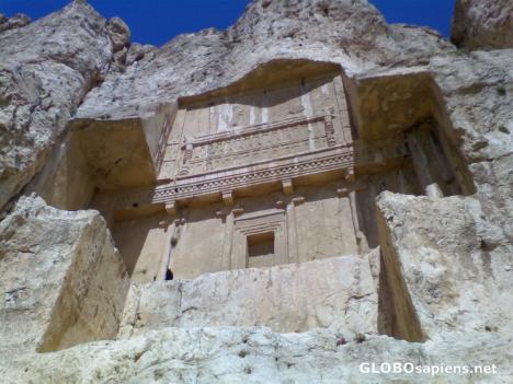 Postcard The Achaemenid tomb