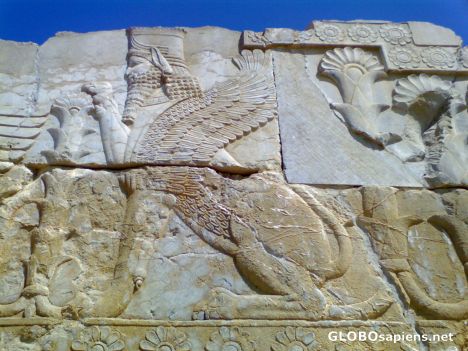 Postcard Parseh (Persepolis)