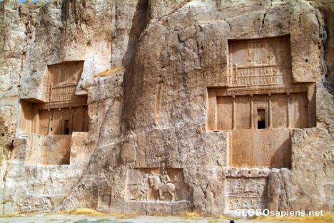 Postcard Naqsh-e Rostam - Royal Tombs