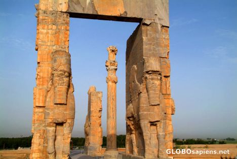 Postcard Persepolis - Main Gate