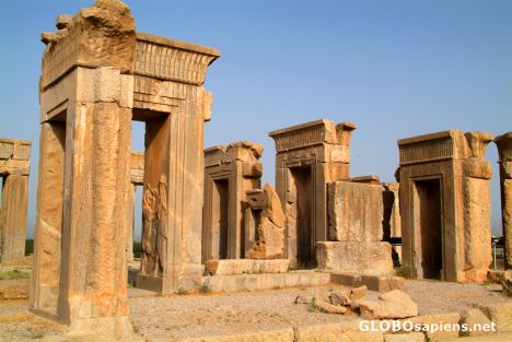 Postcard Persepolis - Palace