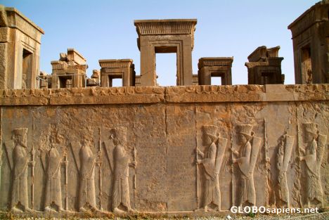 Postcard Persepolis - More Palace Decorations