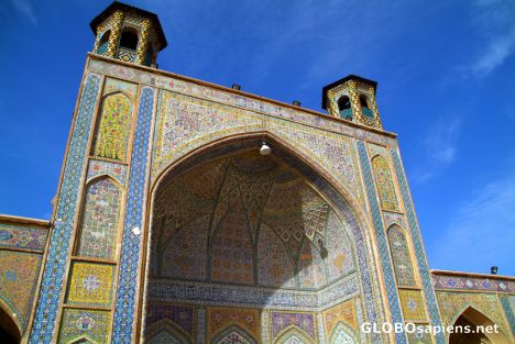 Postcard Shiraz - Regent's Mosque Inside