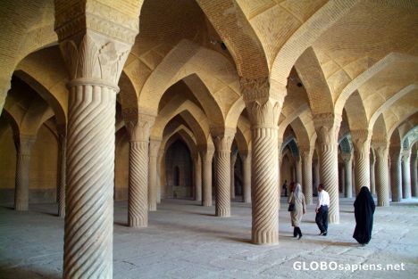 Postcard Shiraz - Regent's Mosque Main Hall