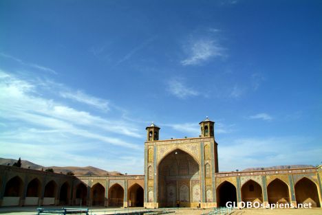 Postcard Shiraz - Empty Regent's Mosque