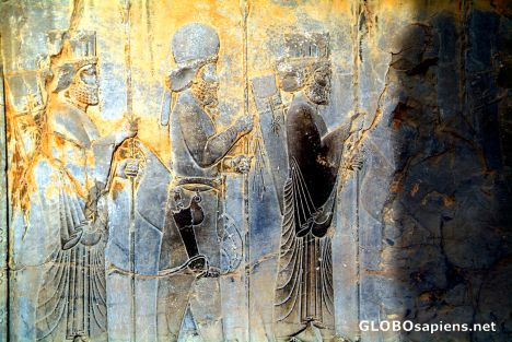 Postcard Persepolis - Decorations