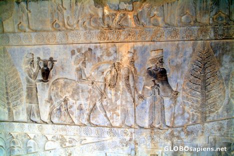 Postcard Persepolis - Delegation Two