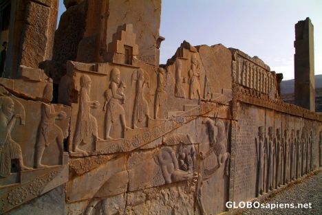 Postcard Persepolis - More Decorations