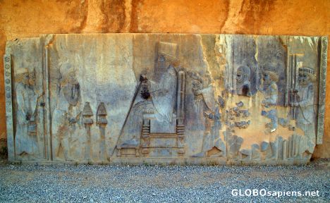 Postcard Persepolis - The Main Relief