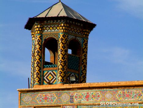 Postcard Shiraz - Regent Mosque's Minaret