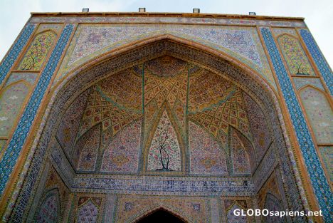 Postcard Shiraz - Regent's Mosque Inner Iwan