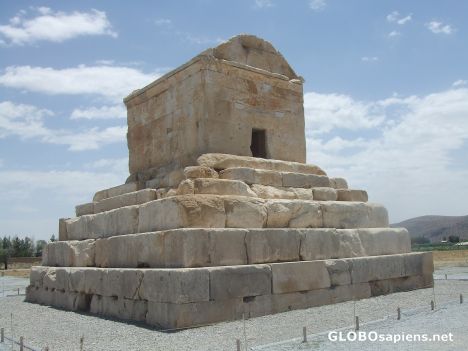 Postcard Tomb of Cyrus the Great