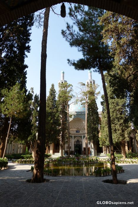 Postcard Mausoleum of Shah Nematollah Vali