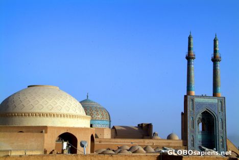 Postcard Yazd - Jameh Mosque