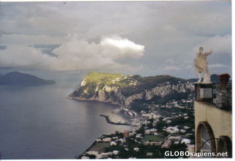 Postcard Anacapri, Italia