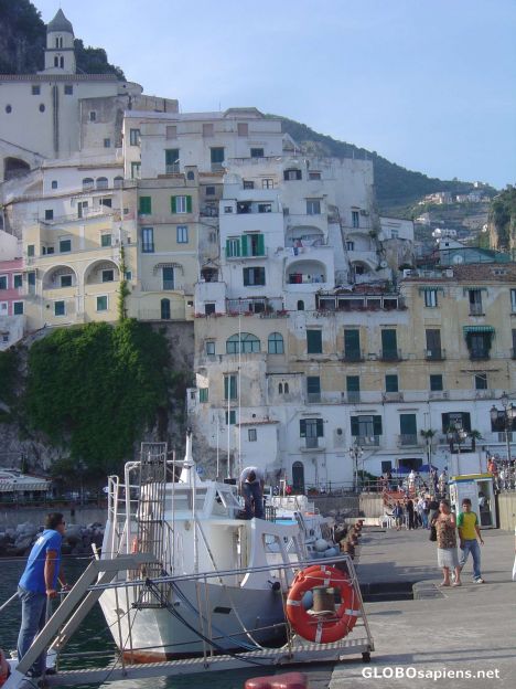 Postcard Amalfi Seaside