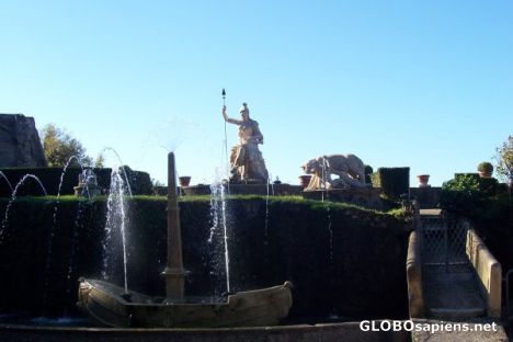 Postcard Rometta Fountain 2