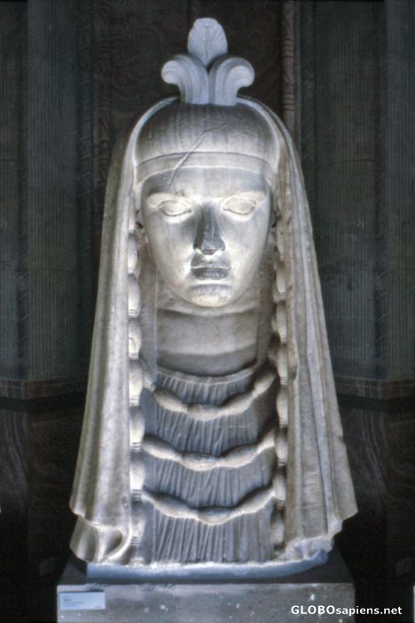 Postcard Ancient Egyptian Sculpture