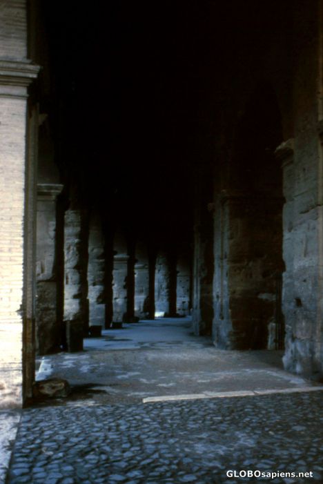 Postcard Rome Coliseum Entrance