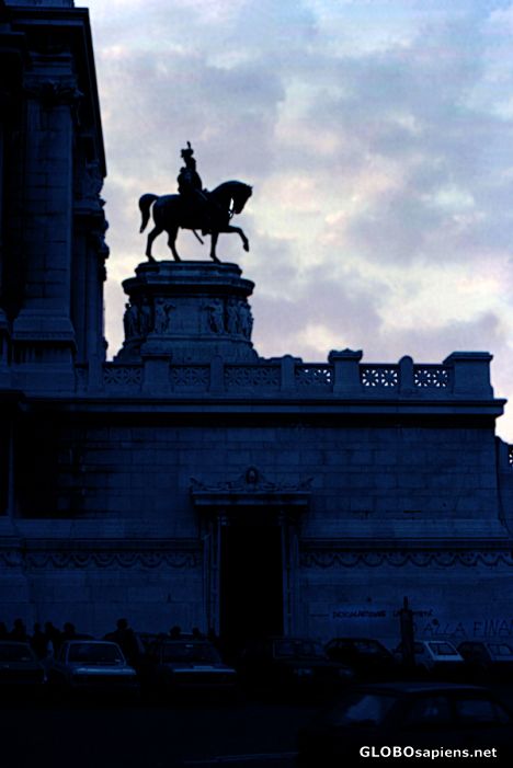 Postcard Rome Vittorio Emanuele Monument