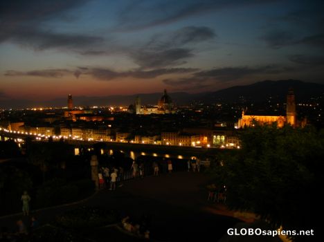 Postcard Firenze di notte (Florence at night)
