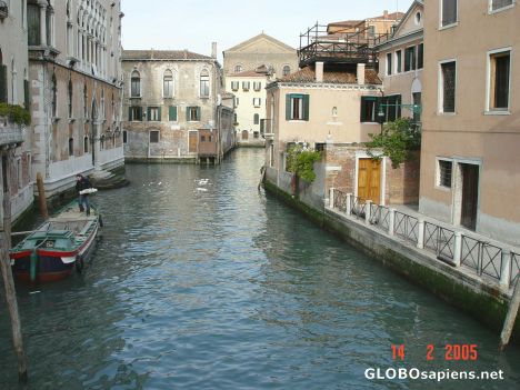 Postcard Venice in Winter