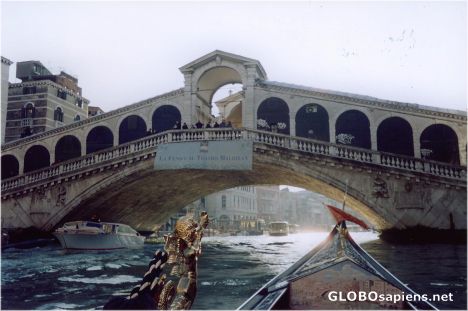 Postcard The Rialto Bridge